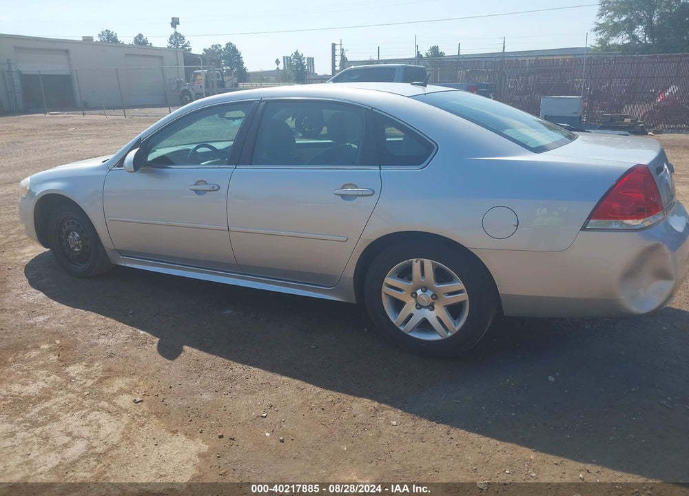 2012 CHEVROLET IMPALA LT VIN: 2G1WG5E36C1193553