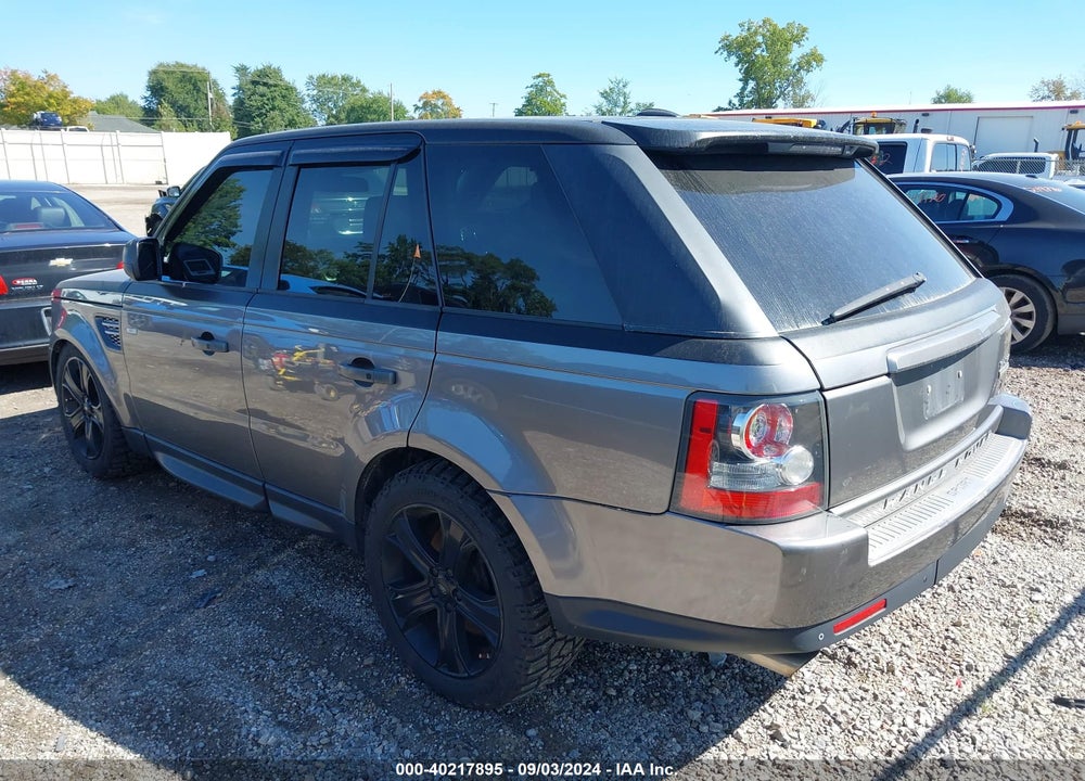 2011 LAND ROVER RANGE ROVER SPORT SUPERCHARGED VIN: SALSH2E47BA266033