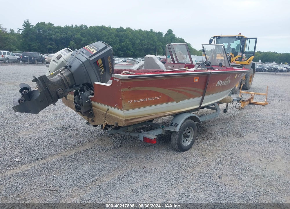 1996 SYLVAN 17 SUPER SELECT VIN: SYL46177B696
