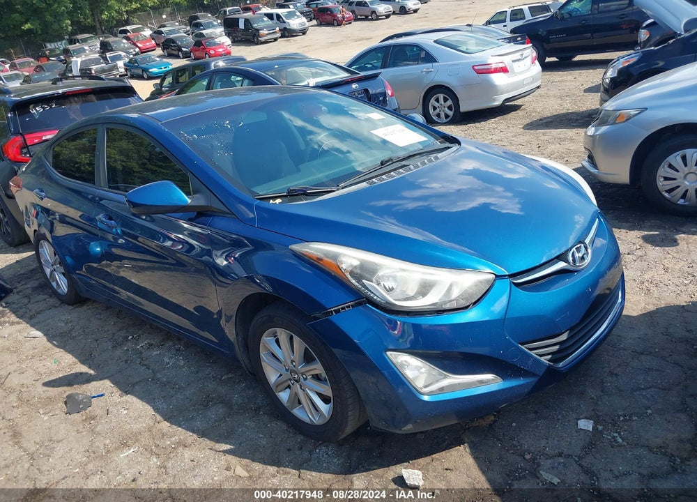 2015 HYUNDAI ELANTRA SE VIN: KMHDH4AE6FU420063