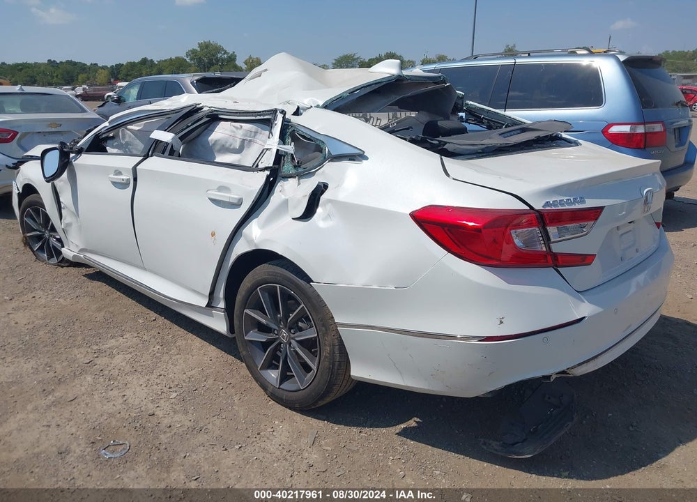 2021 HONDA ACCORD EX-L VIN: 1HGCV1F58MA012955