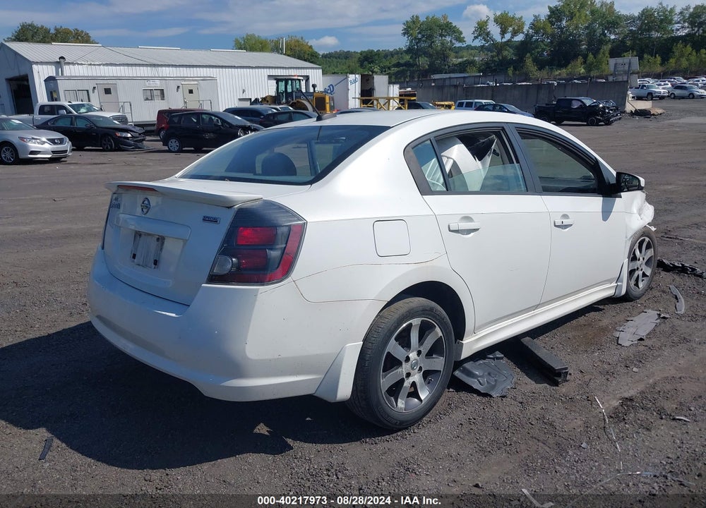 2012 NISSAN SENTRA VIN: 3N1AB6AP6CL671762