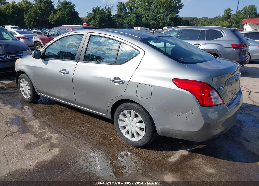 2012 NISSAN VERSA 1.6 SV VIN: 3N1CN7AP4CL803665