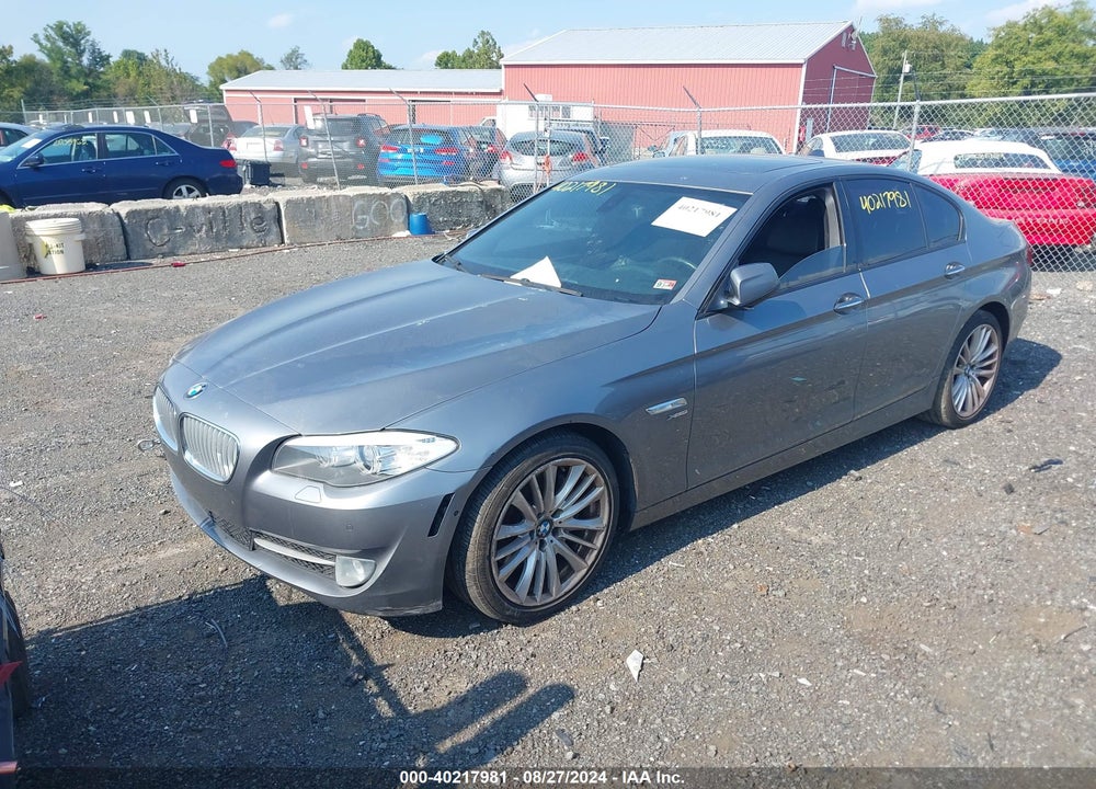 2012 BMW 550I XDRIVE VIN: WBAFU9C51CC788099