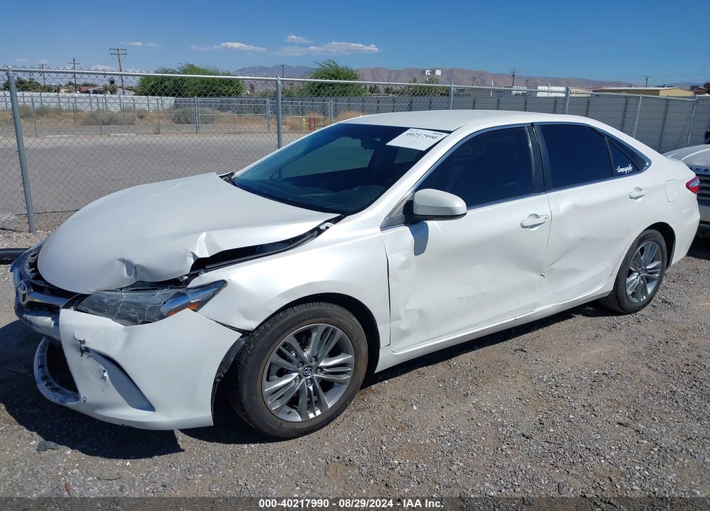 2015 TOYOTA CAMRY SE VIN: 4T1BF1FK2FU043404