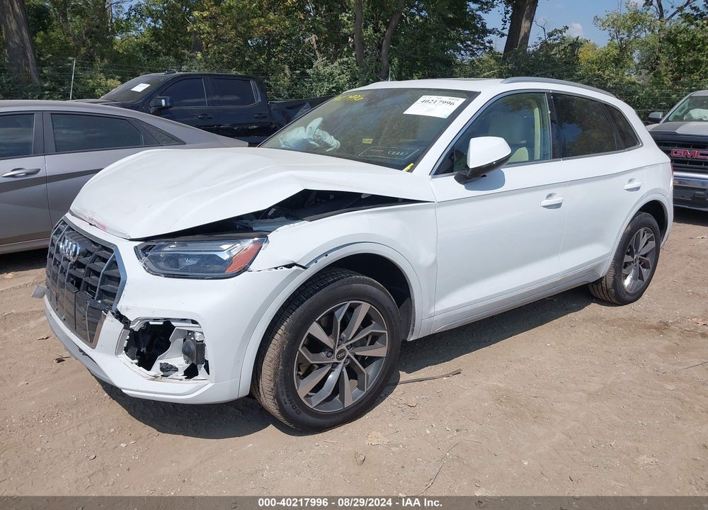 2021 AUDI Q5 PREMIUM 45 TFSI QUATTRO S TRONIC VIN: WA1AAAFY5M2051678