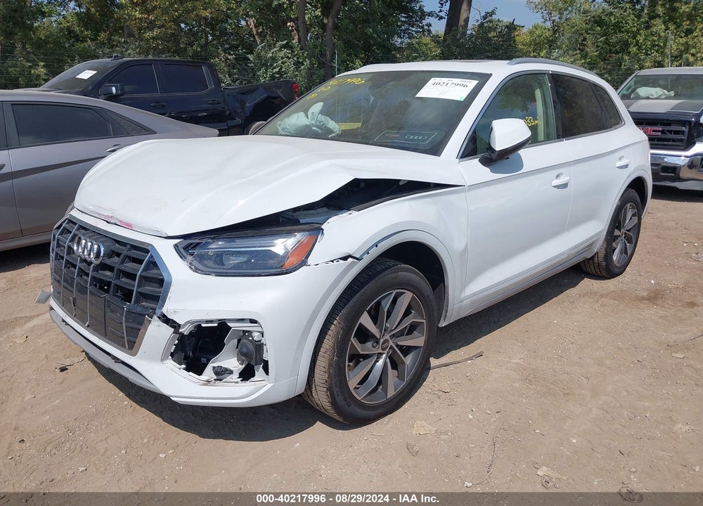 2021 AUDI Q5 PREMIUM 45 TFSI QUATTRO S TRONIC VIN: WA1AAAFY5M2051678