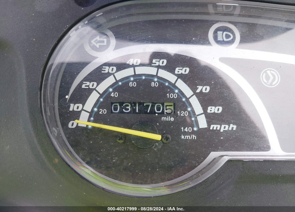 2013 SYM FIDDLE II 125 VIN: RFGBS1HE2DXAW1761