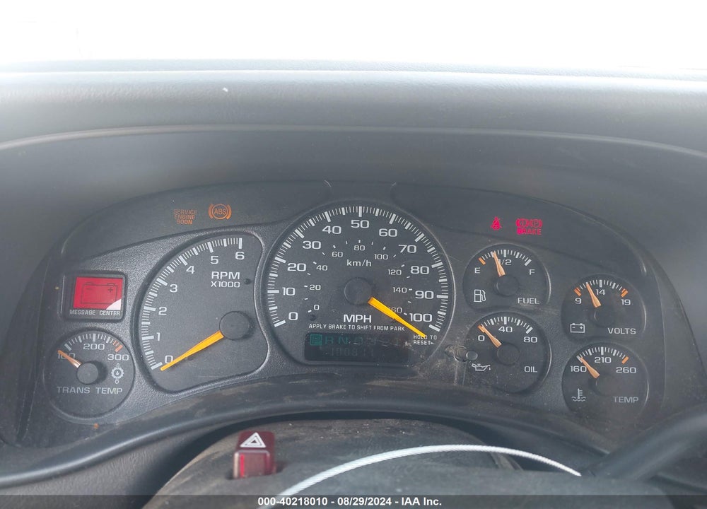 2000 CHEVROLET SILVERADO 2500 LS VIN: 1GCGK29U9YZ191953