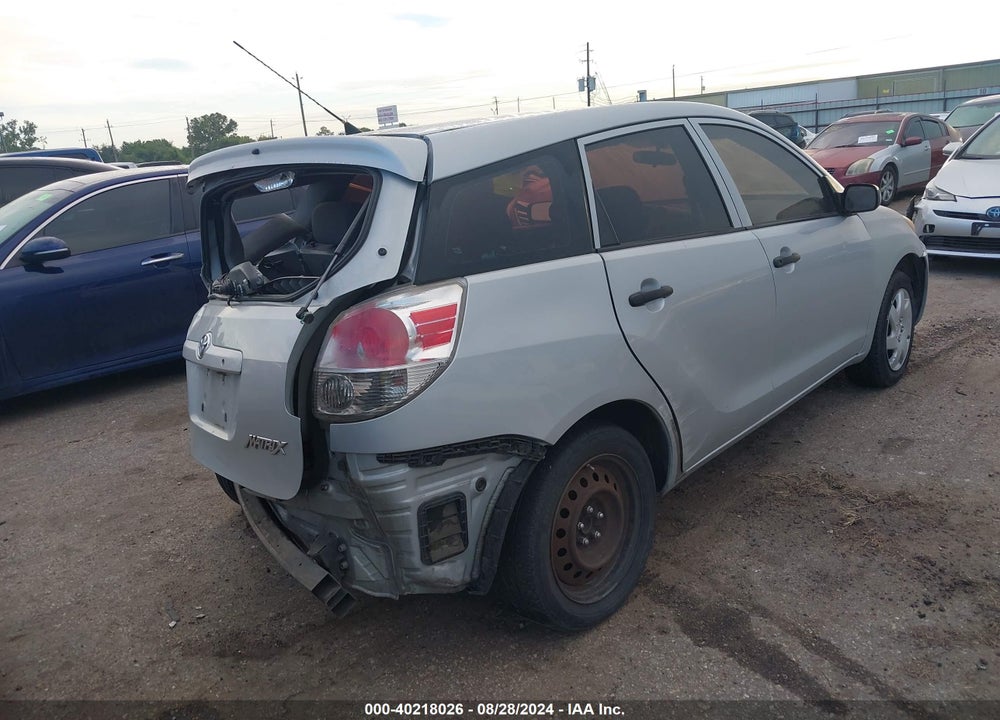2008 TOYOTA MATRIX VIN: 2T1KR32E28C715937