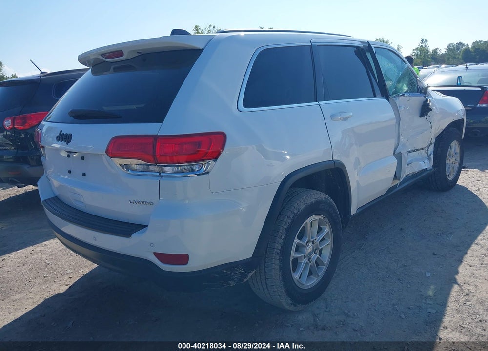 2018 JEEP GRAND CHEROKEE LAREDO 4X4 VIN: 1C4RJFAG0JC508004