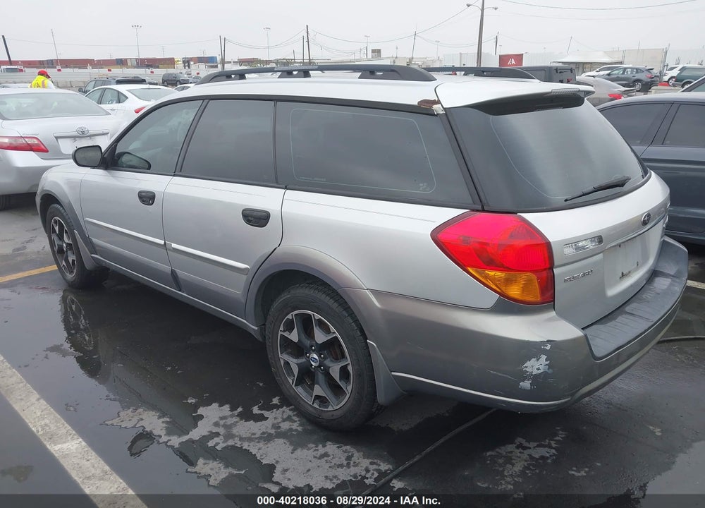 2006 SUBARU OUTBACK 2.5I VIN: 4S4BP61C067351714