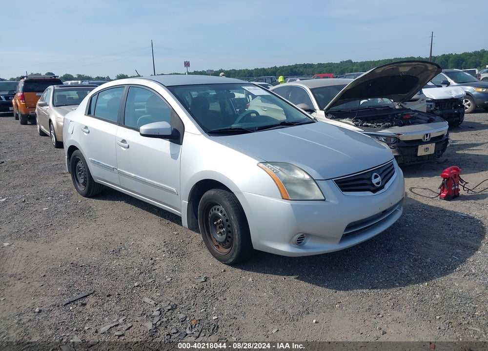 2012 NISSAN SENTRA 2.0 S VIN: 3N1AB6AP3CL669743