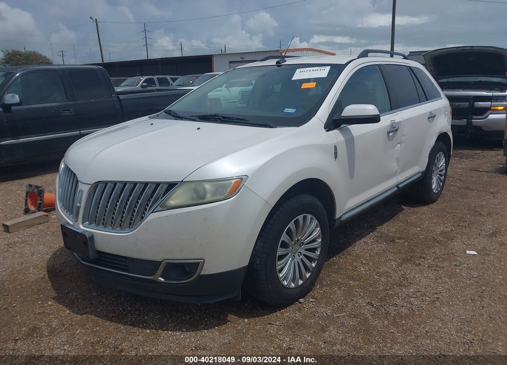 2011 LINCOLN MKX VIN: 2LMDJ6JK1BBJ22837