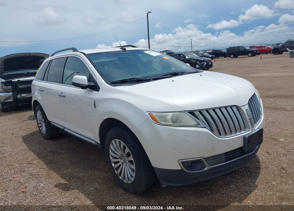 2011 LINCOLN MKX VIN: 2LMDJ6JK1BBJ22837