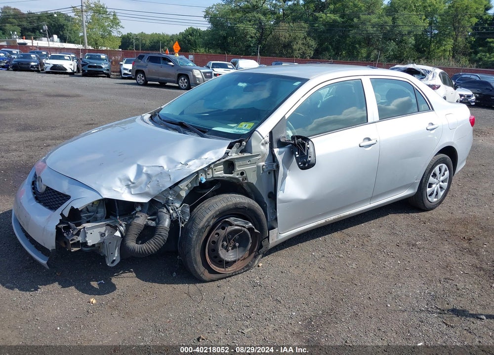 2010 TOYOTA COROLLA LE VIN: 2T1BU4EE0AC218908