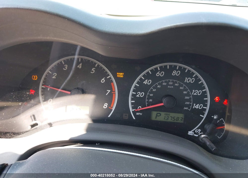 2010 TOYOTA COROLLA LE VIN: 2T1BU4EE0AC218908