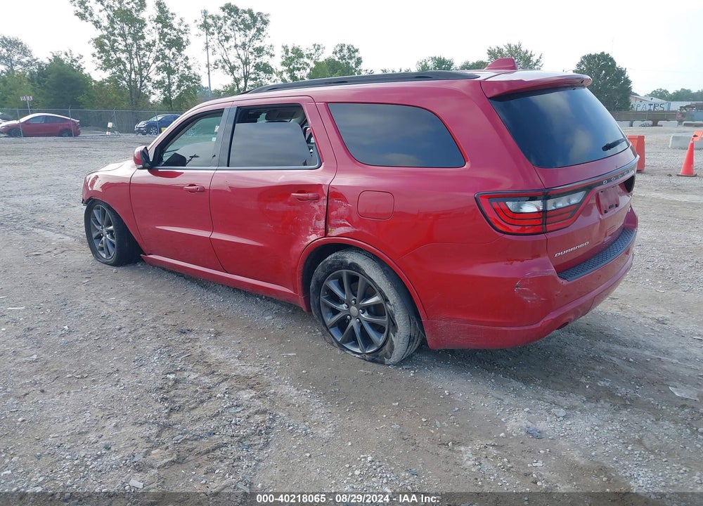 2018 DODGE DURANGO GT RWD VIN: 1C4RDHDG6JC261490