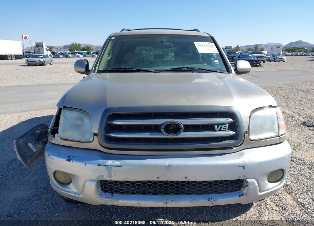 2002 TOYOTA SEQUOIA VIN: 5TDZT34A72S101278