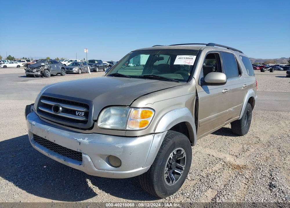 2002 TOYOTA SEQUOIA VIN: 5TDZT34A72S101278