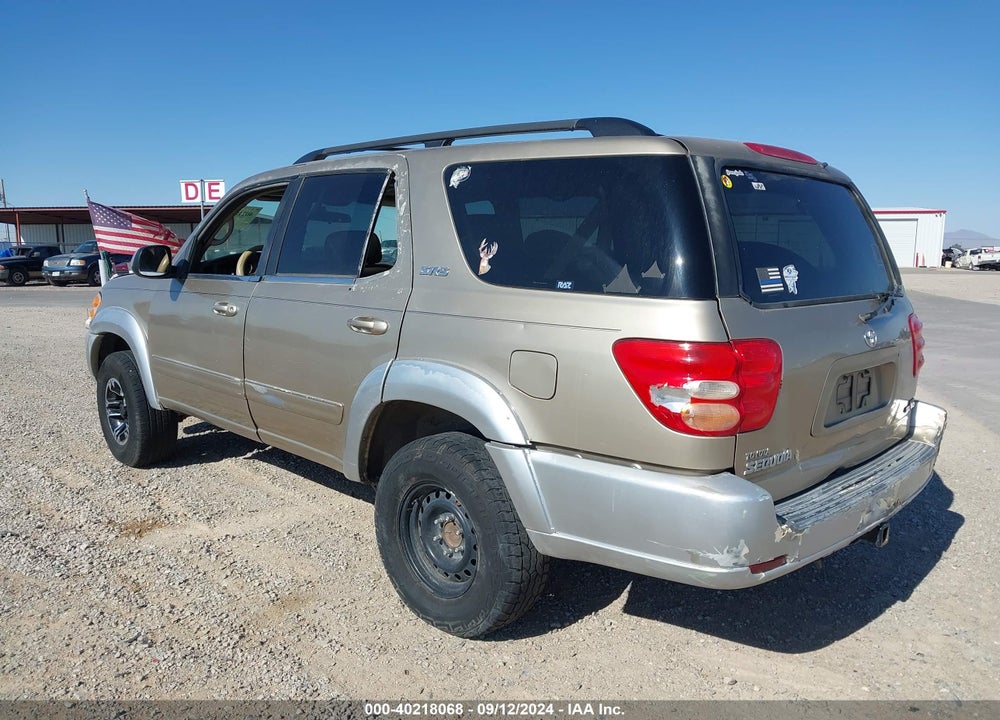 2002 TOYOTA SEQUOIA VIN: 5TDZT34A72S101278