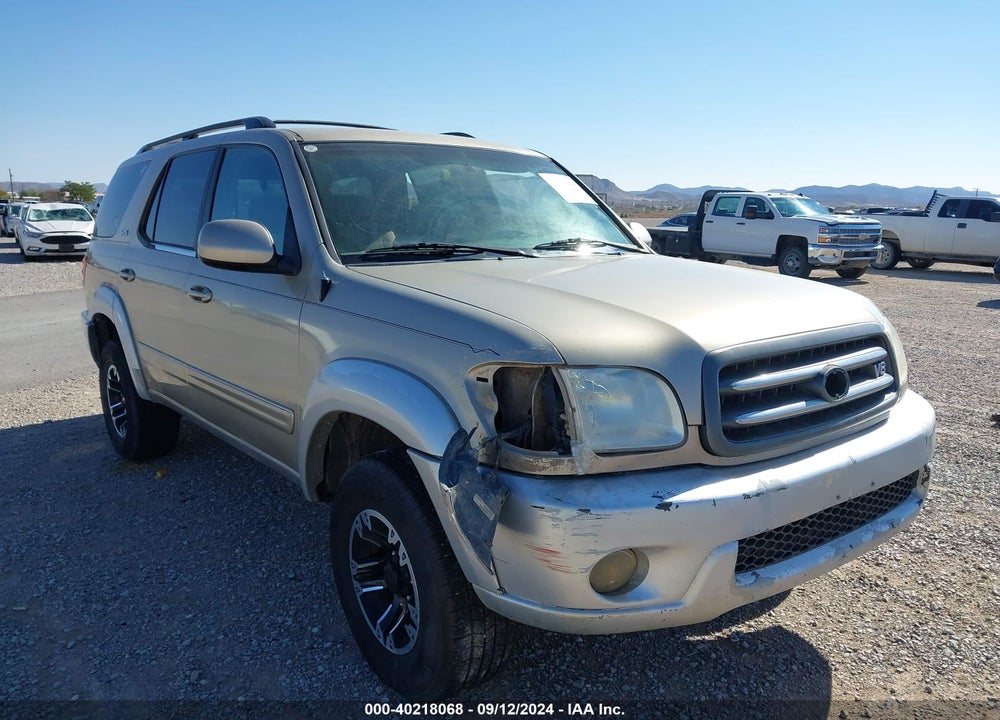 2002 TOYOTA SEQUOIA VIN: 5TDZT34A72S101278