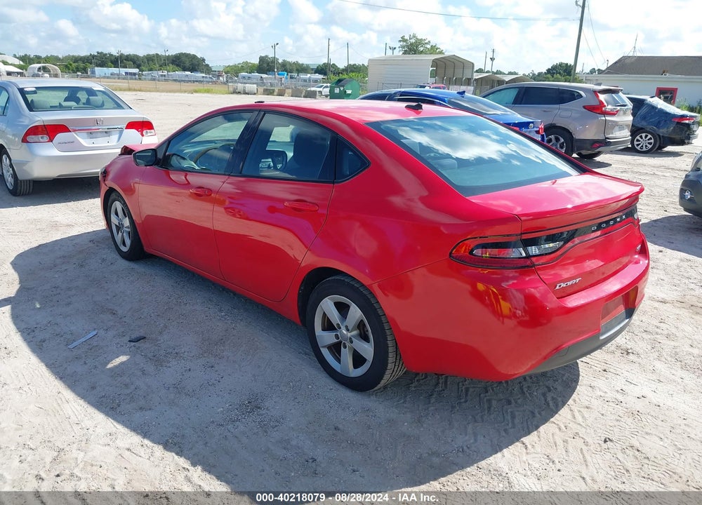 2016 DODGE DART SXT VIN: 1C3CDFBB5GD616075