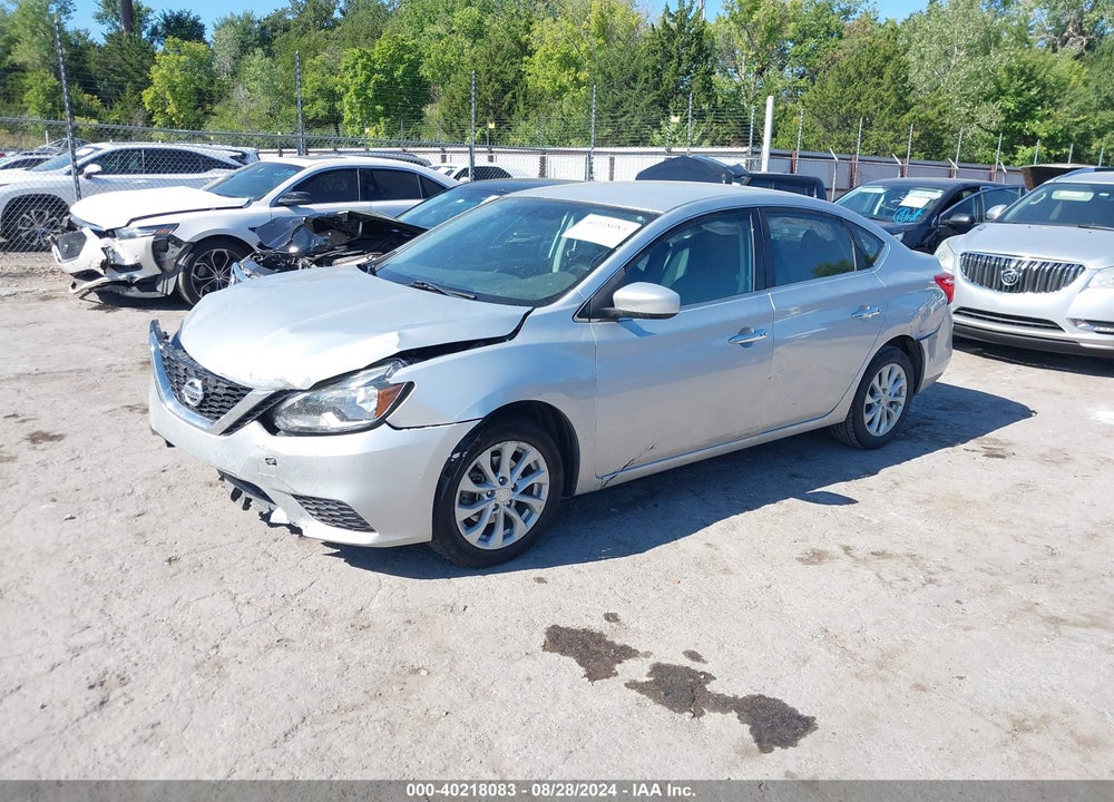 2019 NISSAN SENTRA SV VIN: 3N1AB7AP3KY328060