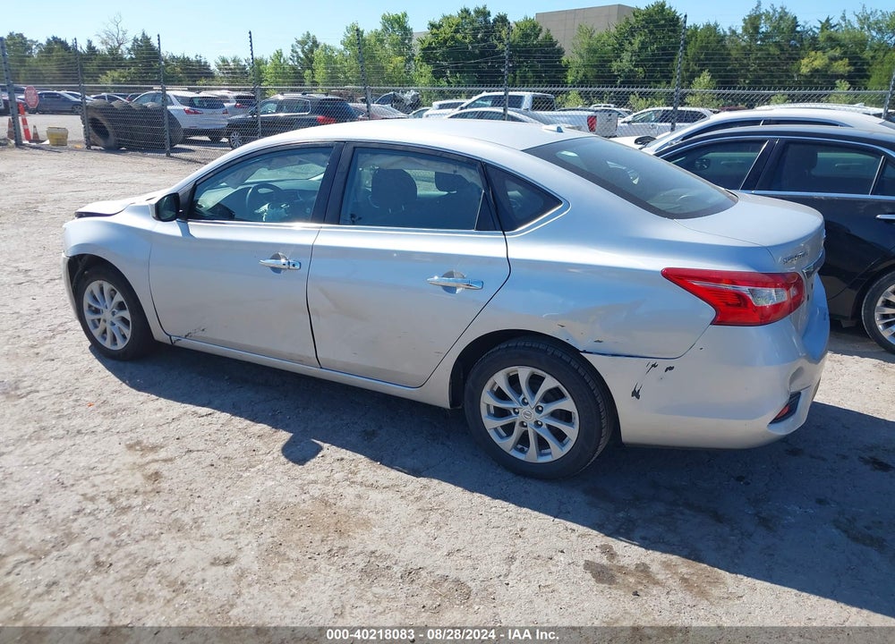 2019 NISSAN SENTRA SV VIN: 3N1AB7AP3KY328060