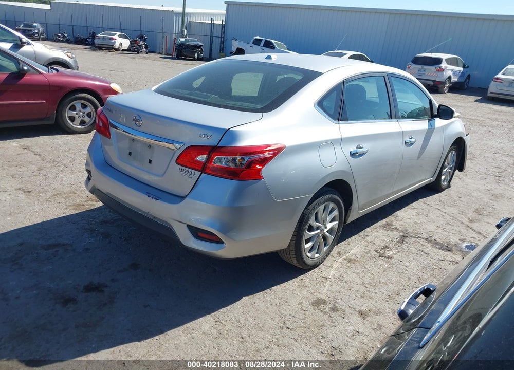 2019 NISSAN SENTRA SV VIN: 3N1AB7AP3KY328060