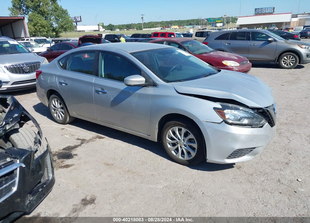 2019 NISSAN SENTRA SV VIN: 3N1AB7AP3KY328060