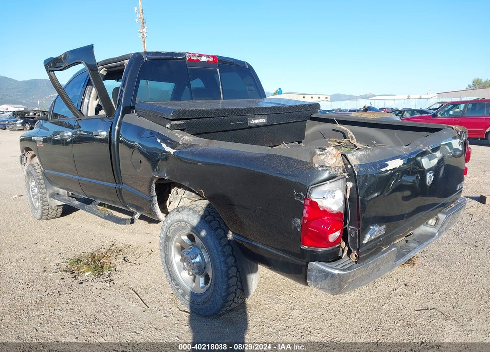 2009 DODGE RAM 2500 VIN: 3D7KS28T99G549353