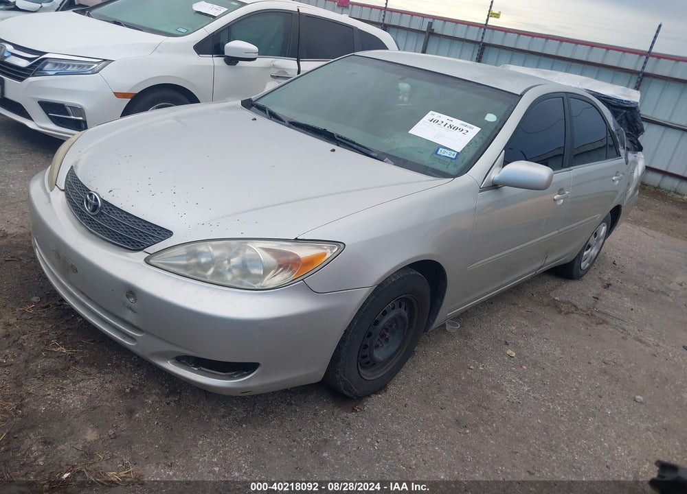 2002 TOYOTA CAMRY LE VIN: 4T1BE32K72U100470