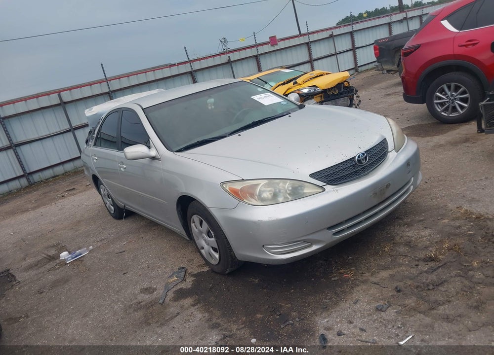 2002 TOYOTA CAMRY LE VIN: 4T1BE32K72U100470