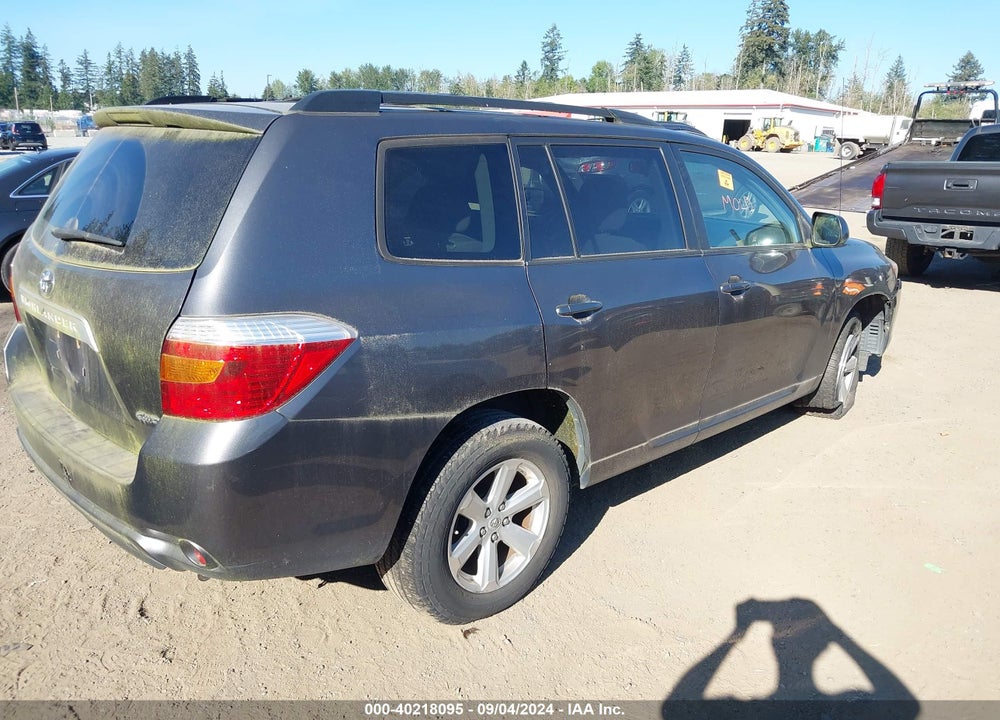 2010 TOYOTA HIGHLANDER BASE V6 VIN: JTEBK3EH6A2167659
