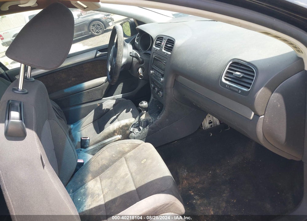 2012 VOLKSWAGEN GOLF 2.5L 2-DOOR VIN: WVWAB7AJ0CW335064