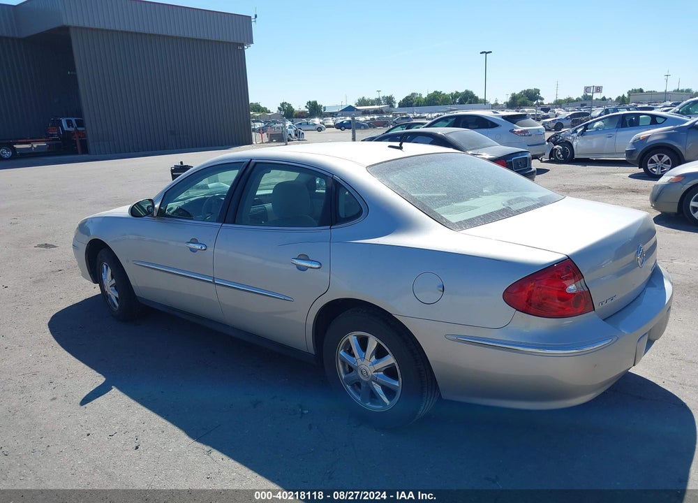 2008 BUICK LACROSSE CX VIN: 2G4WC582881262297