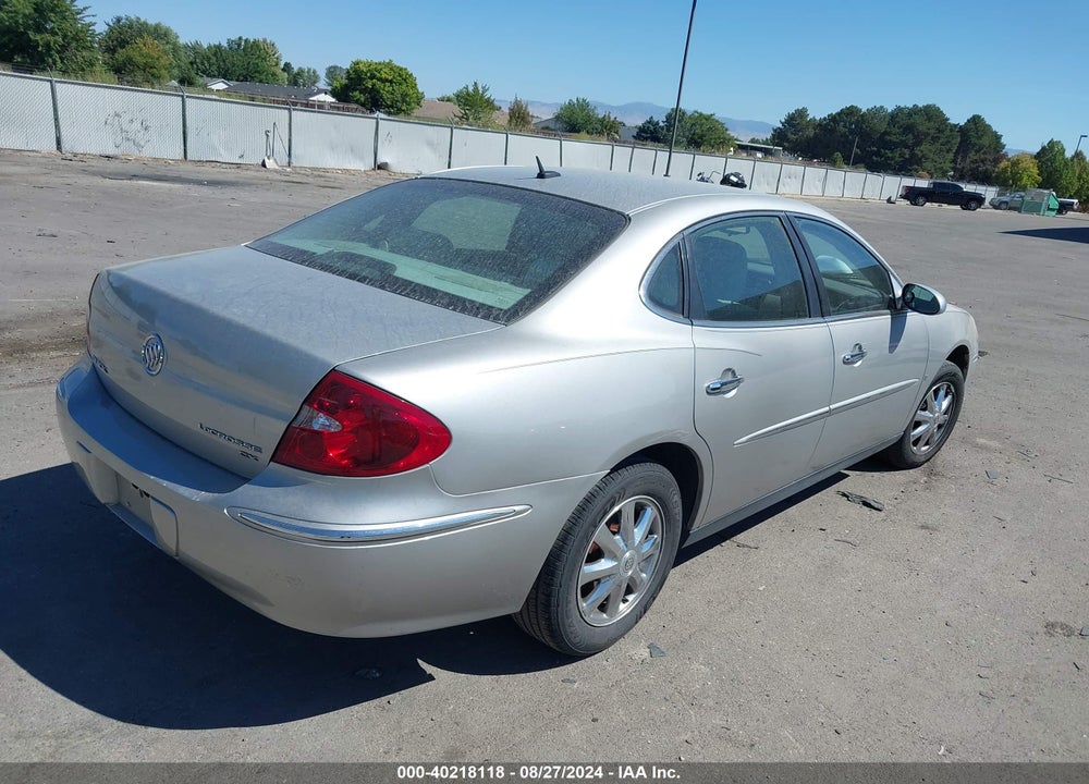 2008 BUICK LACROSSE CX VIN: 2G4WC582881262297