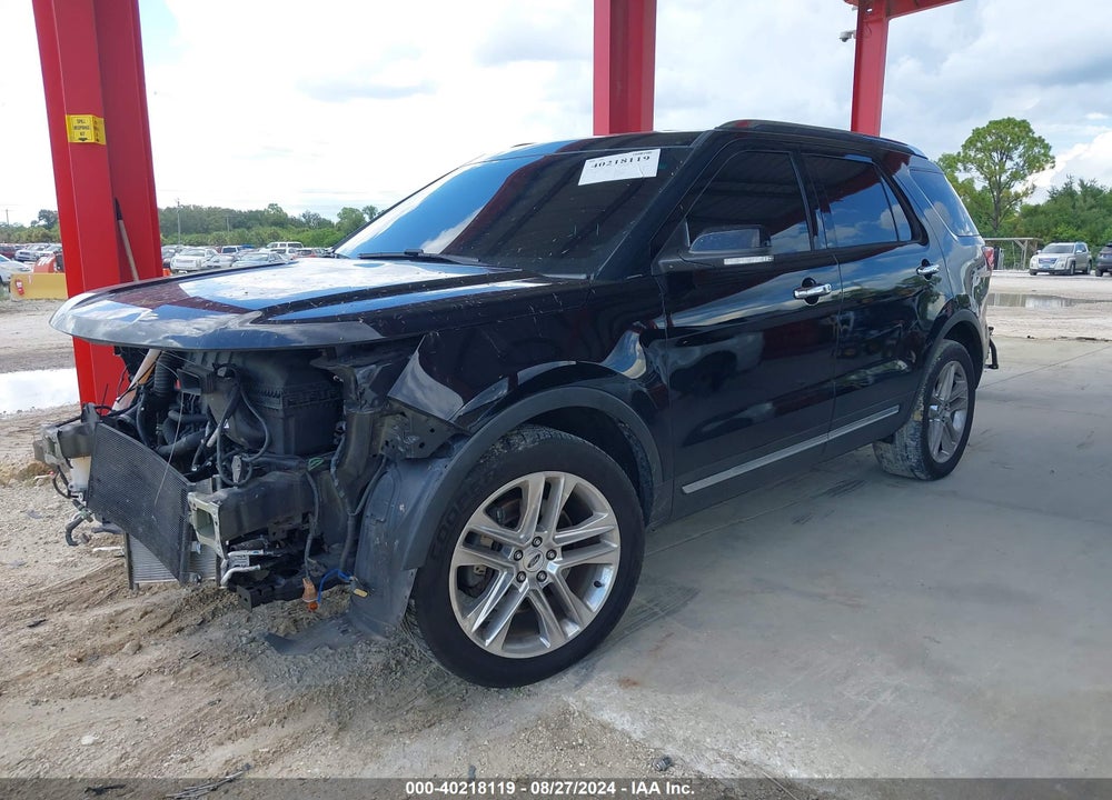 2016 FORD EXPLORER LIMITED VIN: 1FM5K7FHXGGC01715