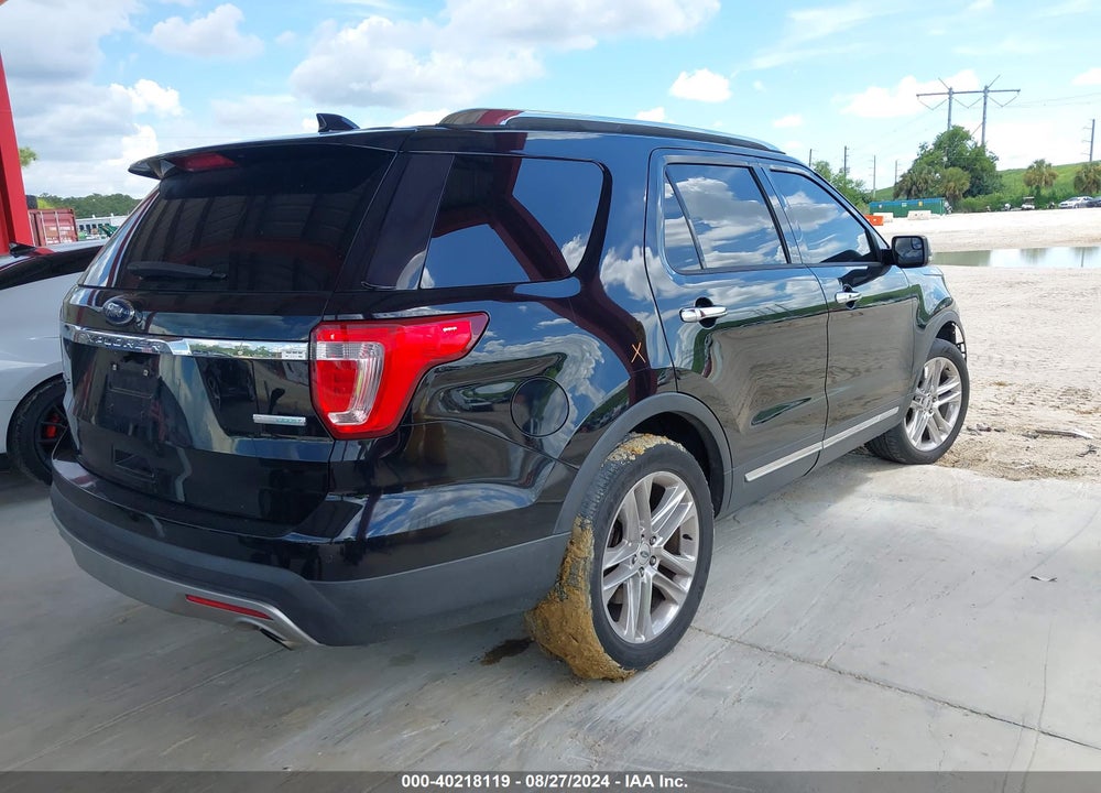 2016 FORD EXPLORER LIMITED VIN: 1FM5K7FHXGGC01715