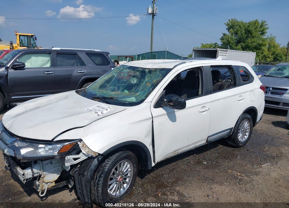 2017 MITSUBISHI OUTLANDER ES VIN: JA4AD2A34HZ057848