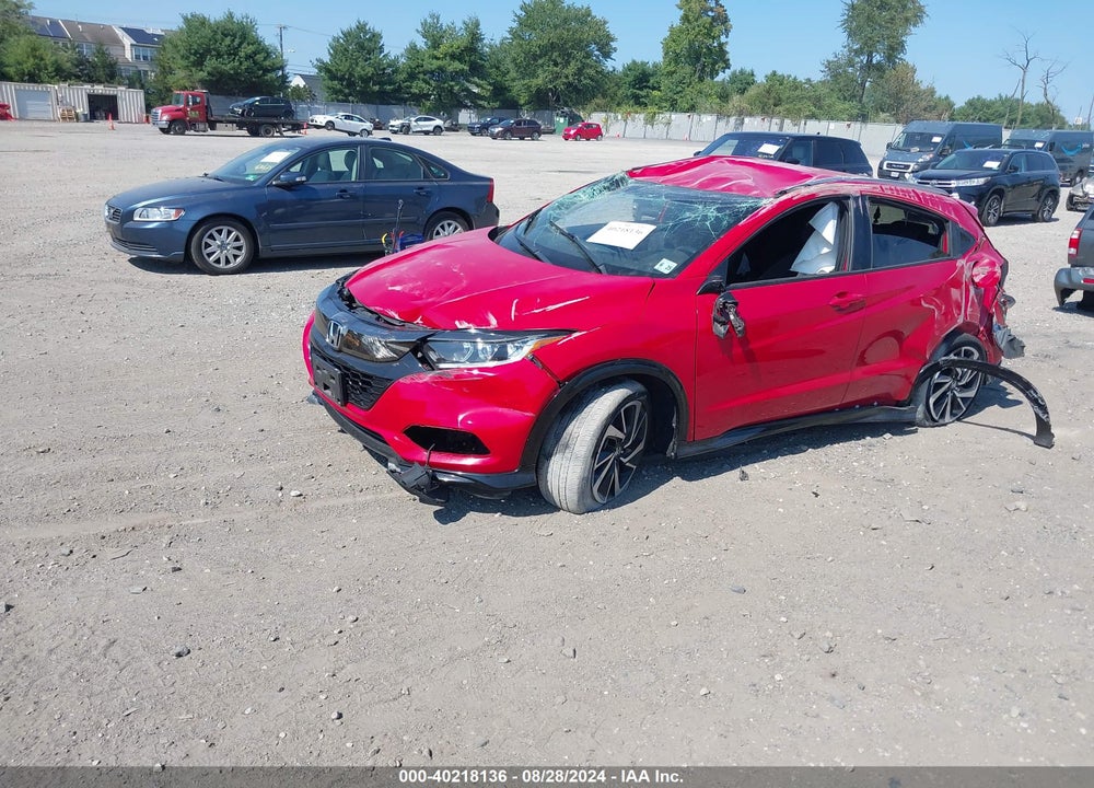 2020 HONDA HR-V AWD SPORT VIN: 3CZRU6H15LM704332