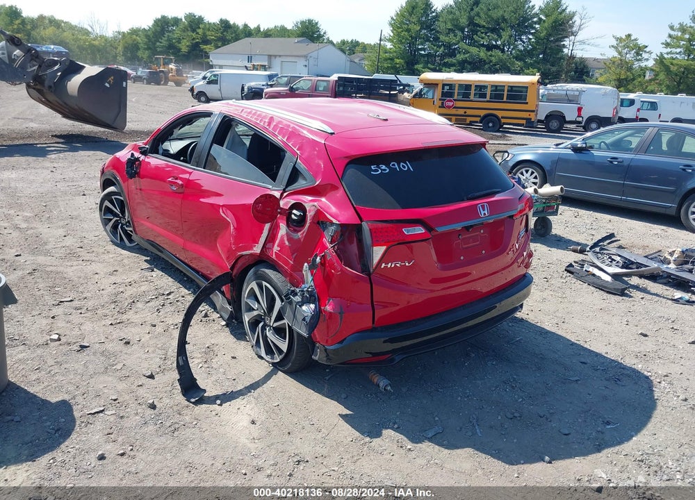 2020 HONDA HR-V AWD SPORT VIN: 3CZRU6H15LM704332