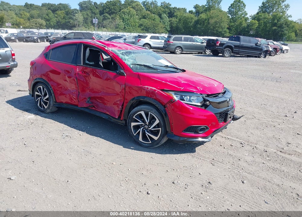 2020 HONDA HR-V AWD SPORT VIN: 3CZRU6H15LM704332