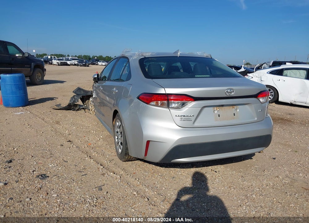 2021 TOYOTA COROLLA LE VIN: 5YFEPMAE7MP265819