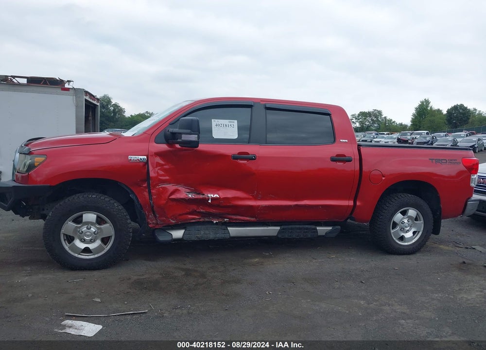 2013 TOYOTA TUNDRA GRADE 5.7L V8 VIN: 5TFDY5F17DX296459