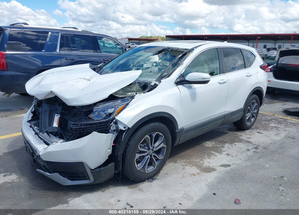 2022 HONDA CR-V AWD EX-L VIN: 5J6RW2H87NA009561