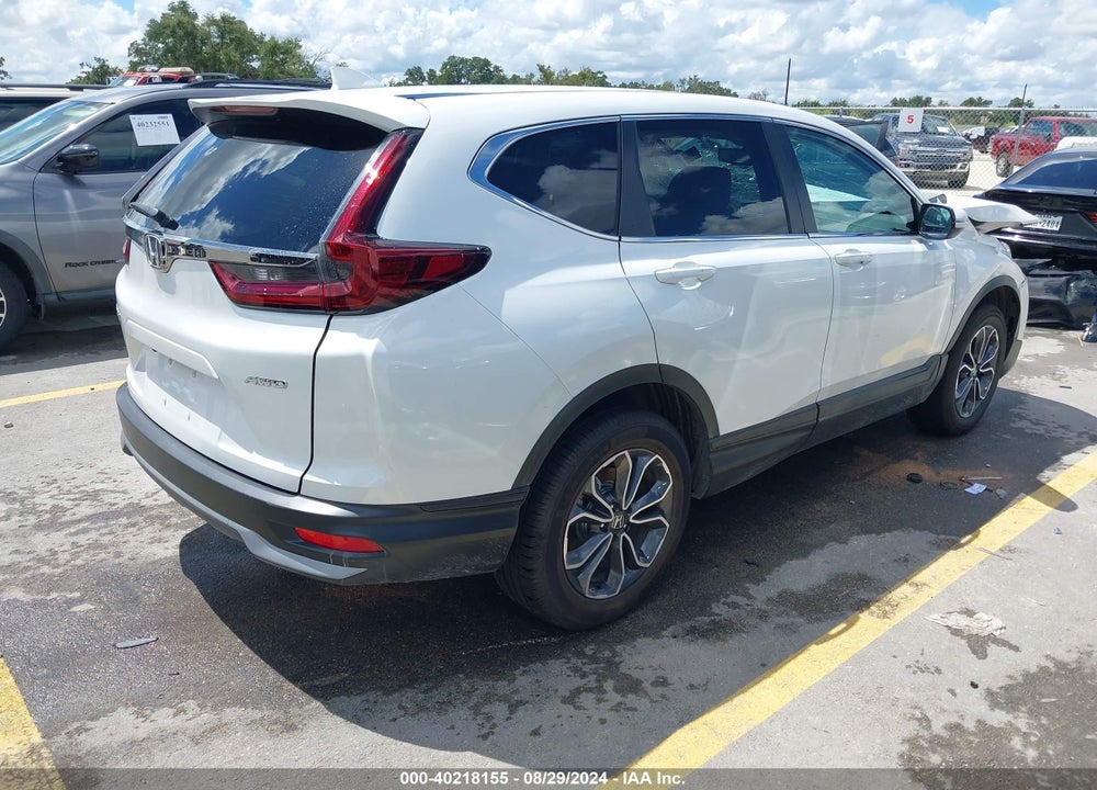 2022 HONDA CR-V AWD EX-L VIN: 5J6RW2H87NA009561