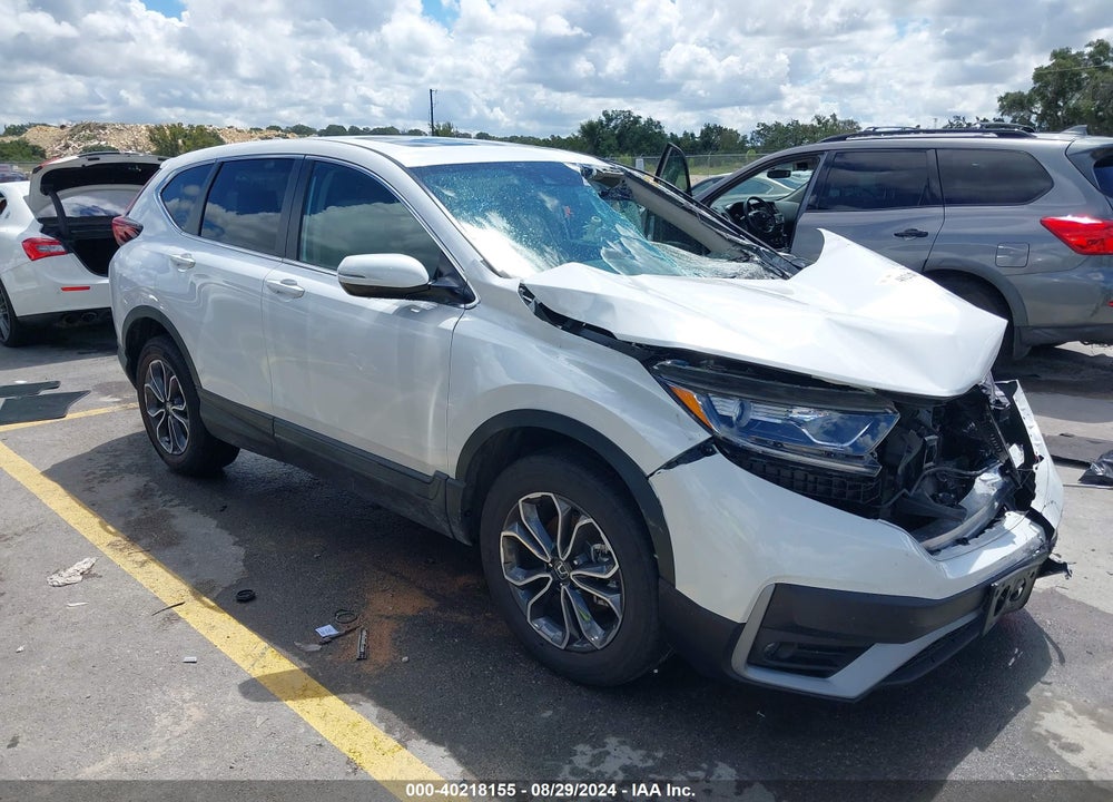 2022 HONDA CR-V AWD EX-L VIN: 5J6RW2H87NA009561