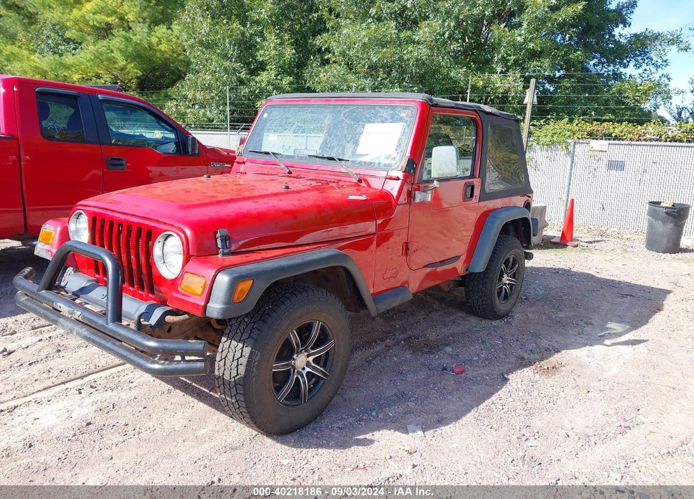 1997 JEEP WRANGLER SPORT VIN: 1J4FY19S5VP430905